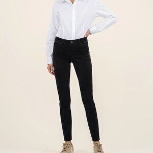 KUT from the Kloth - DIANA Woman’s Black Skinny Stretch Corduroy Jeans Size 10